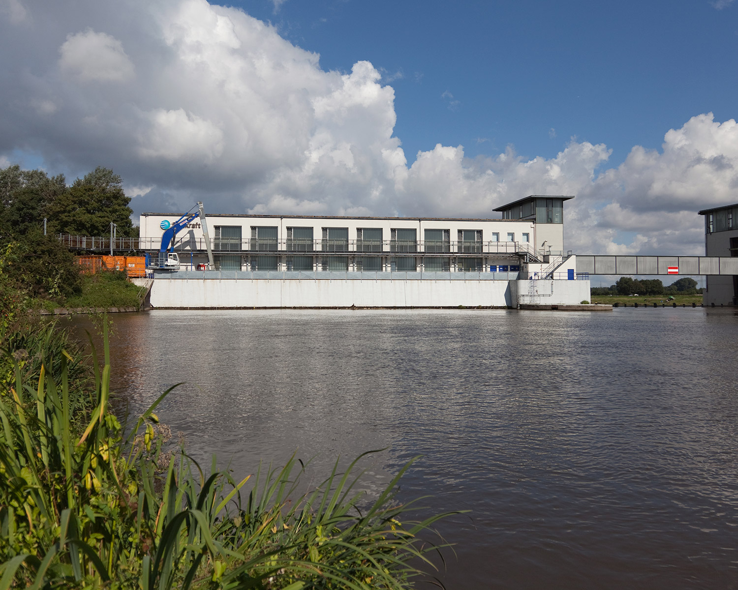The Petershagen hydropower plant