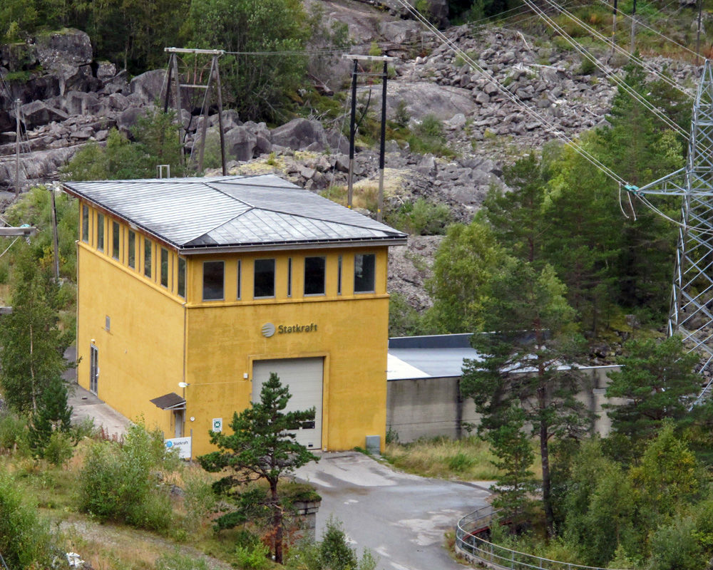 Skjeggedal power plant