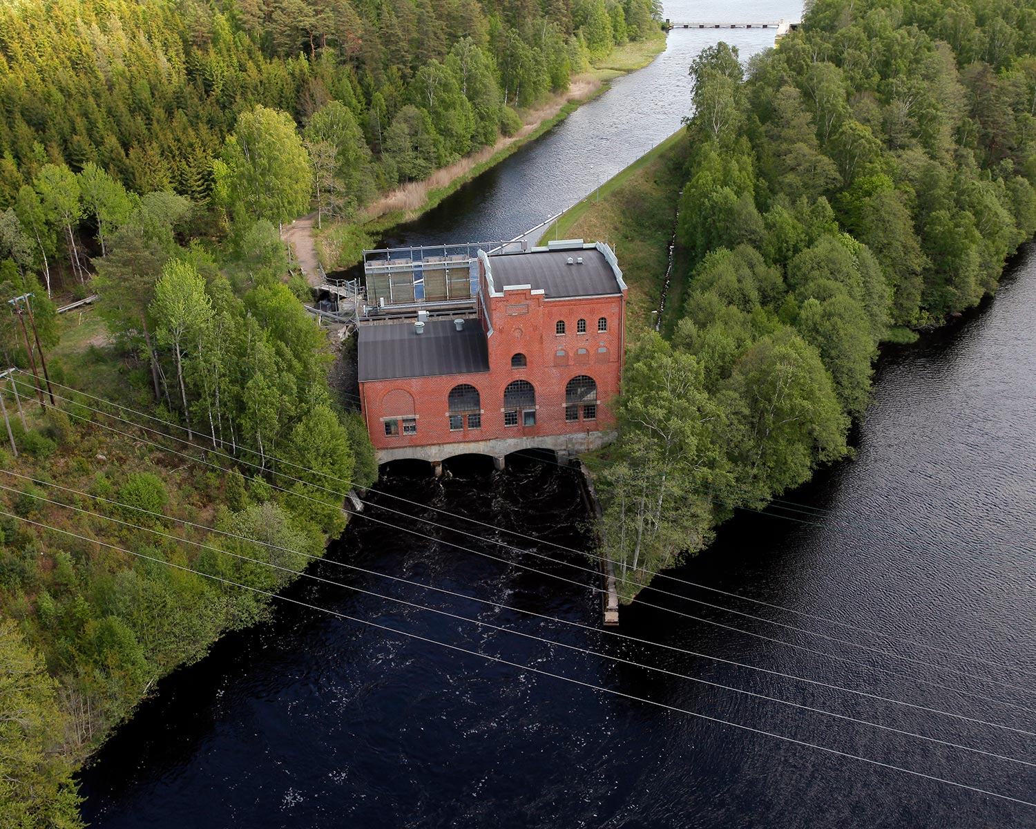 Majenfors gamla hydropower plant