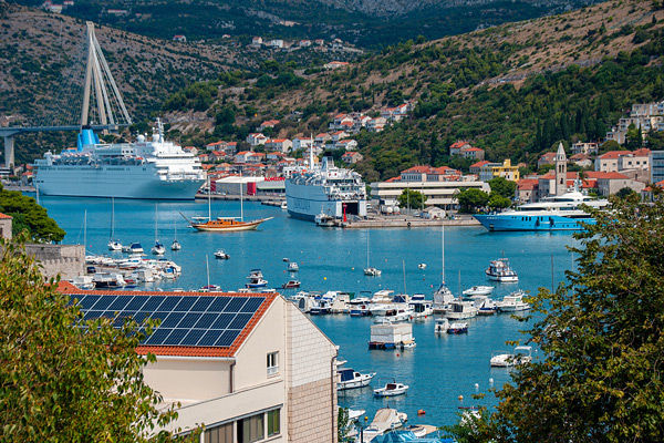 Fra Dubrovnik i Kroatia